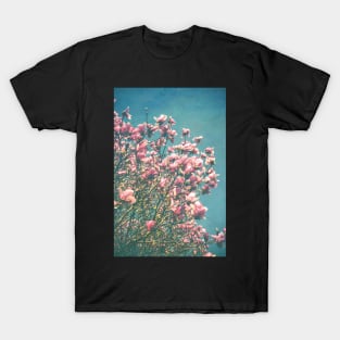 Pink Magnolia Blooms T-Shirt